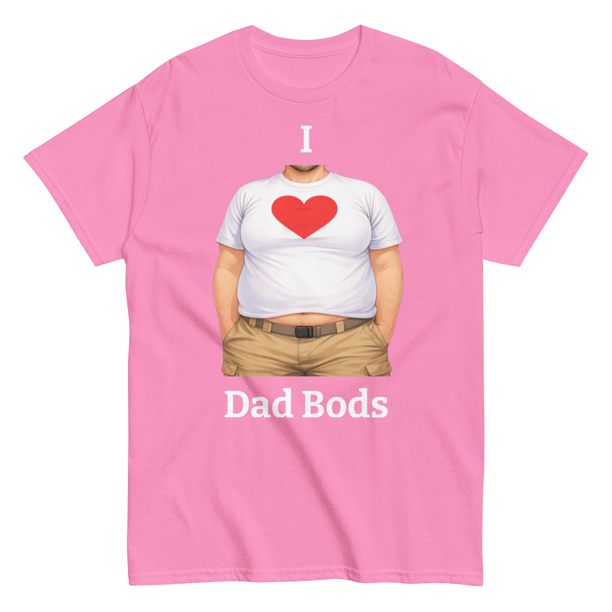 Dad Bod Lover Funny Graphic Tee