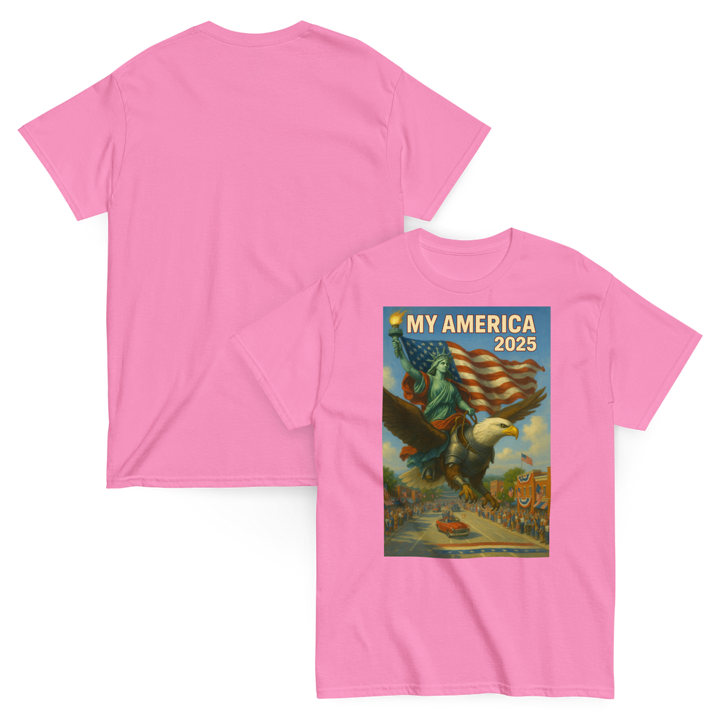 My America Graphic Funny Tee