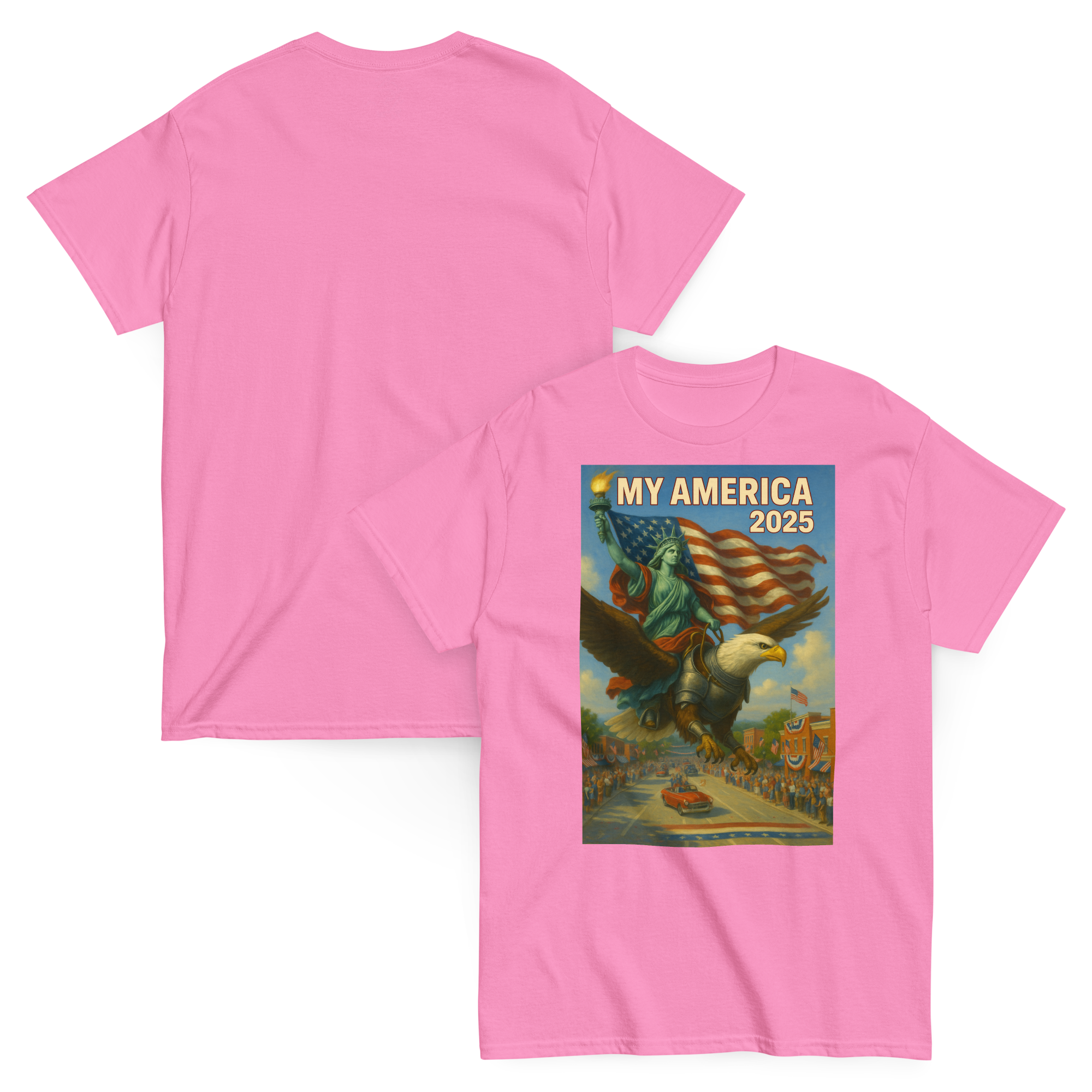 My America Graphic Funny Tee