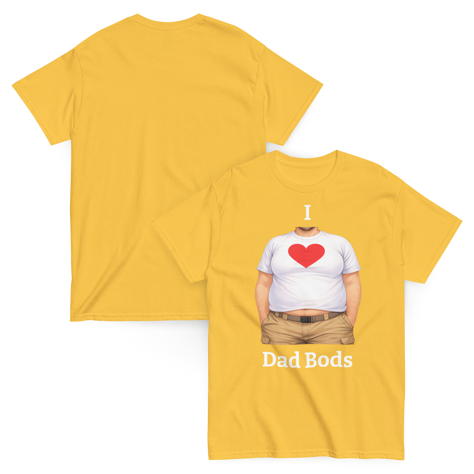 Dad Bod Lover Funny Graphic Tee