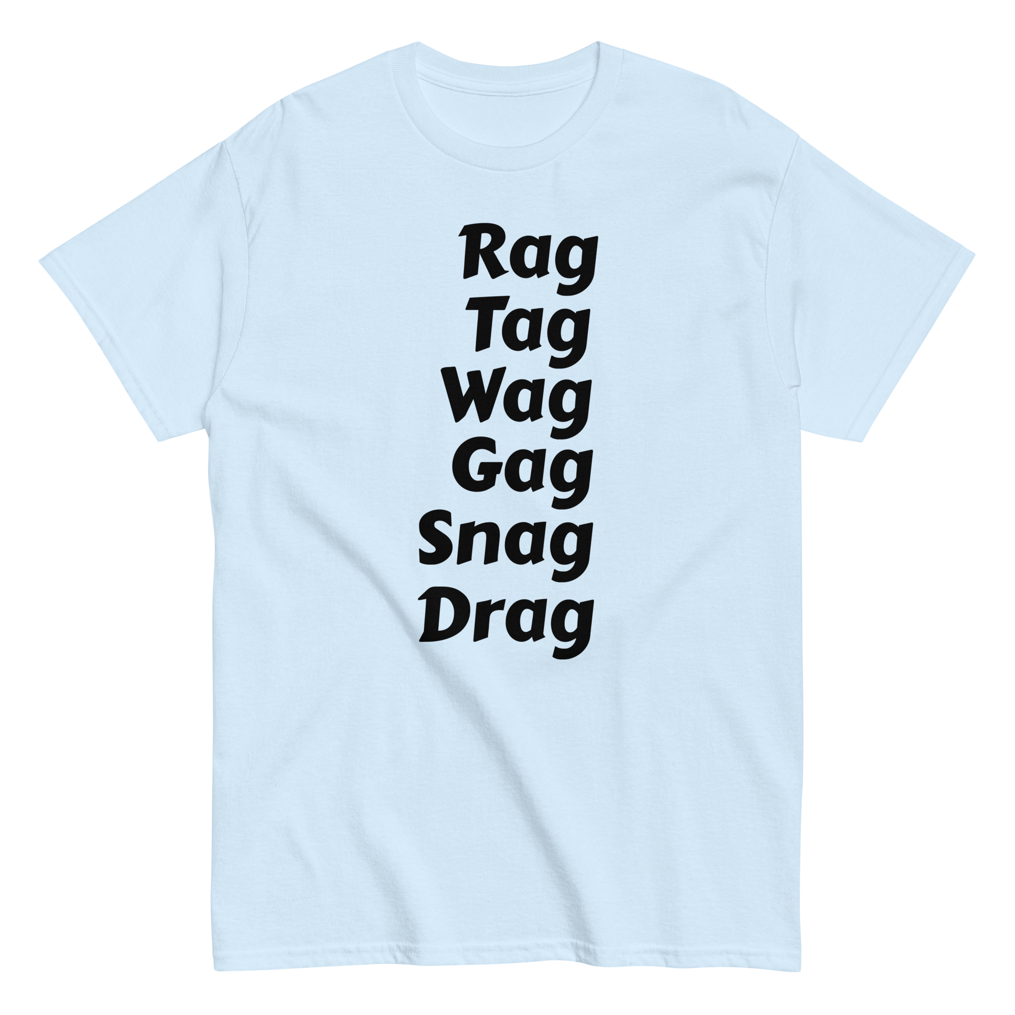 Word List Vol. 2 — Funny Dark Humor Graphic Tee