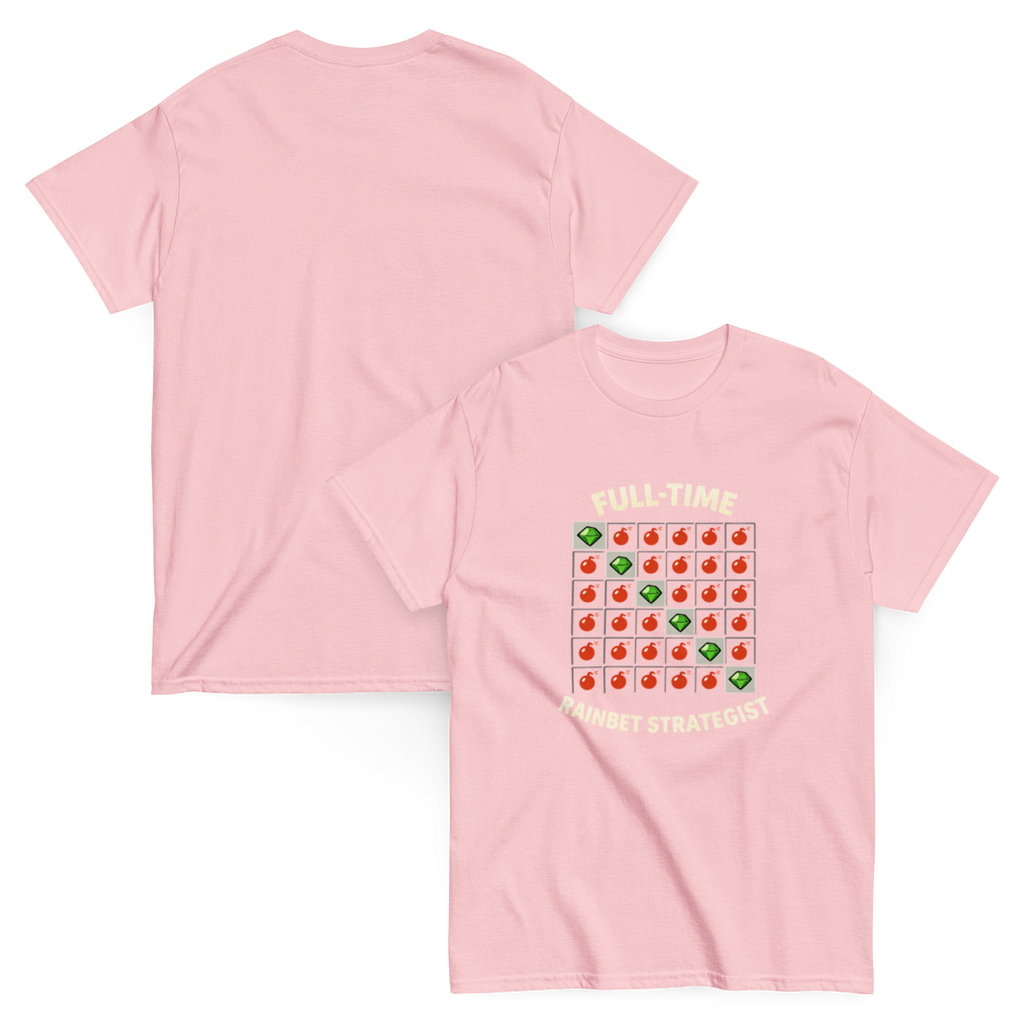 Full-Time Rainbet Strategist Funny Graphic Tee
