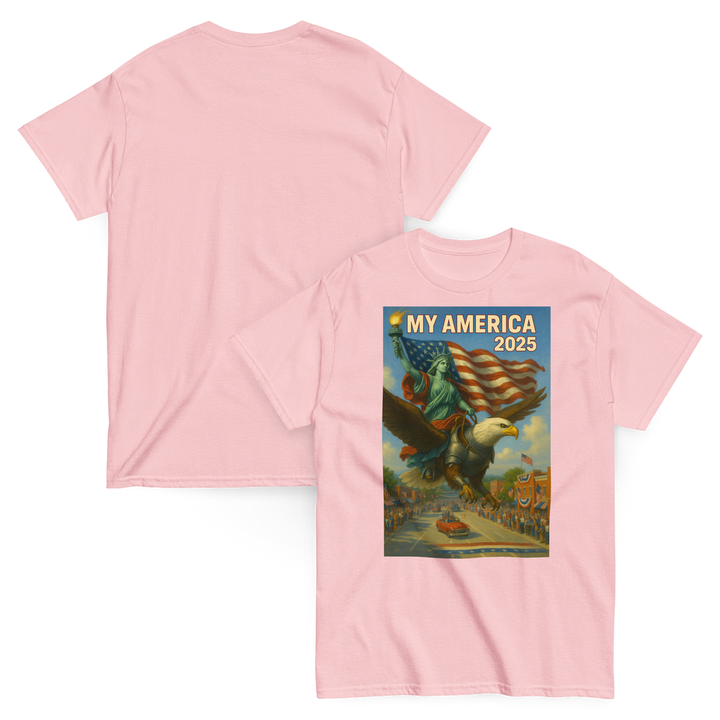 My America Graphic Funny Tee