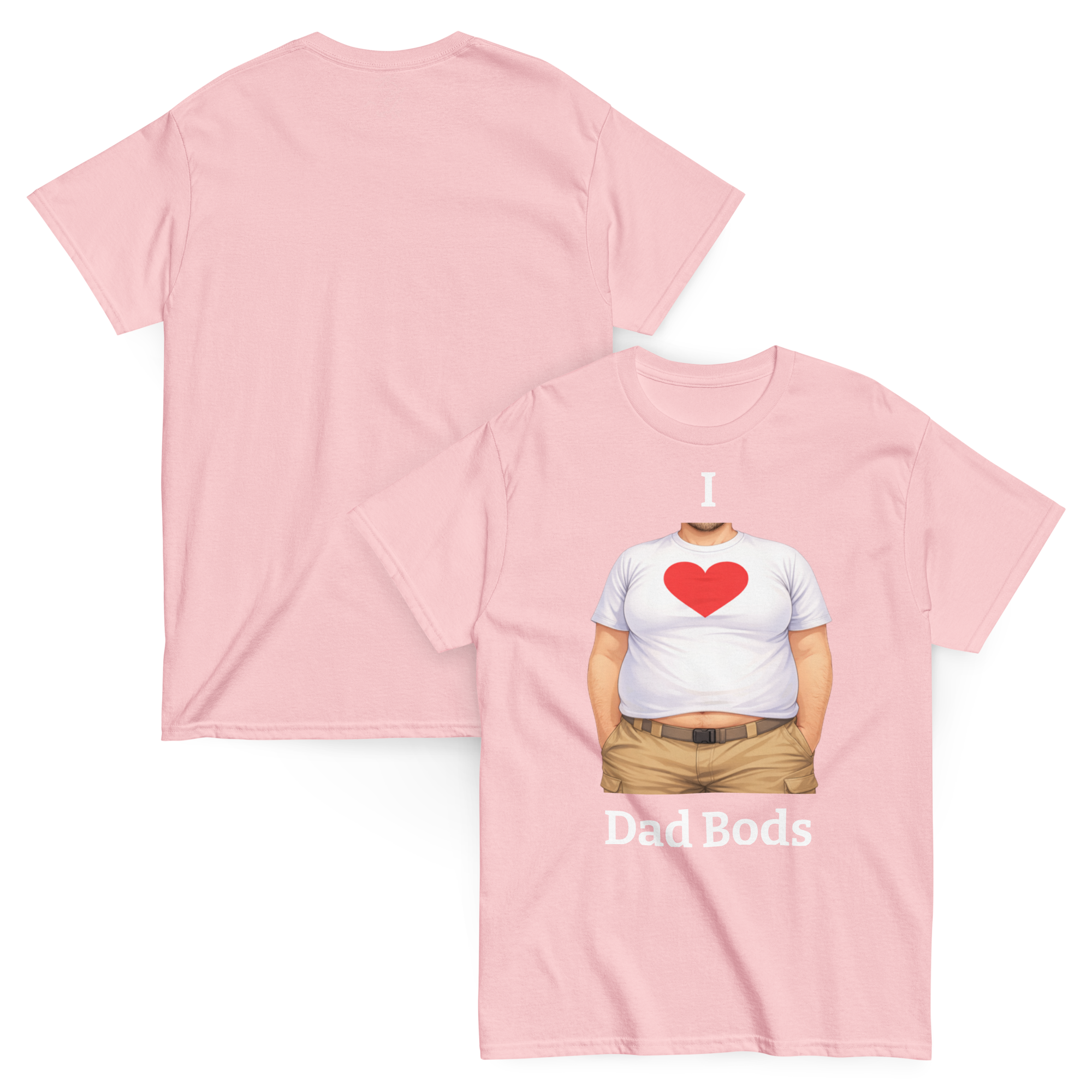 Dad Bod Lover Funny Graphic Tee