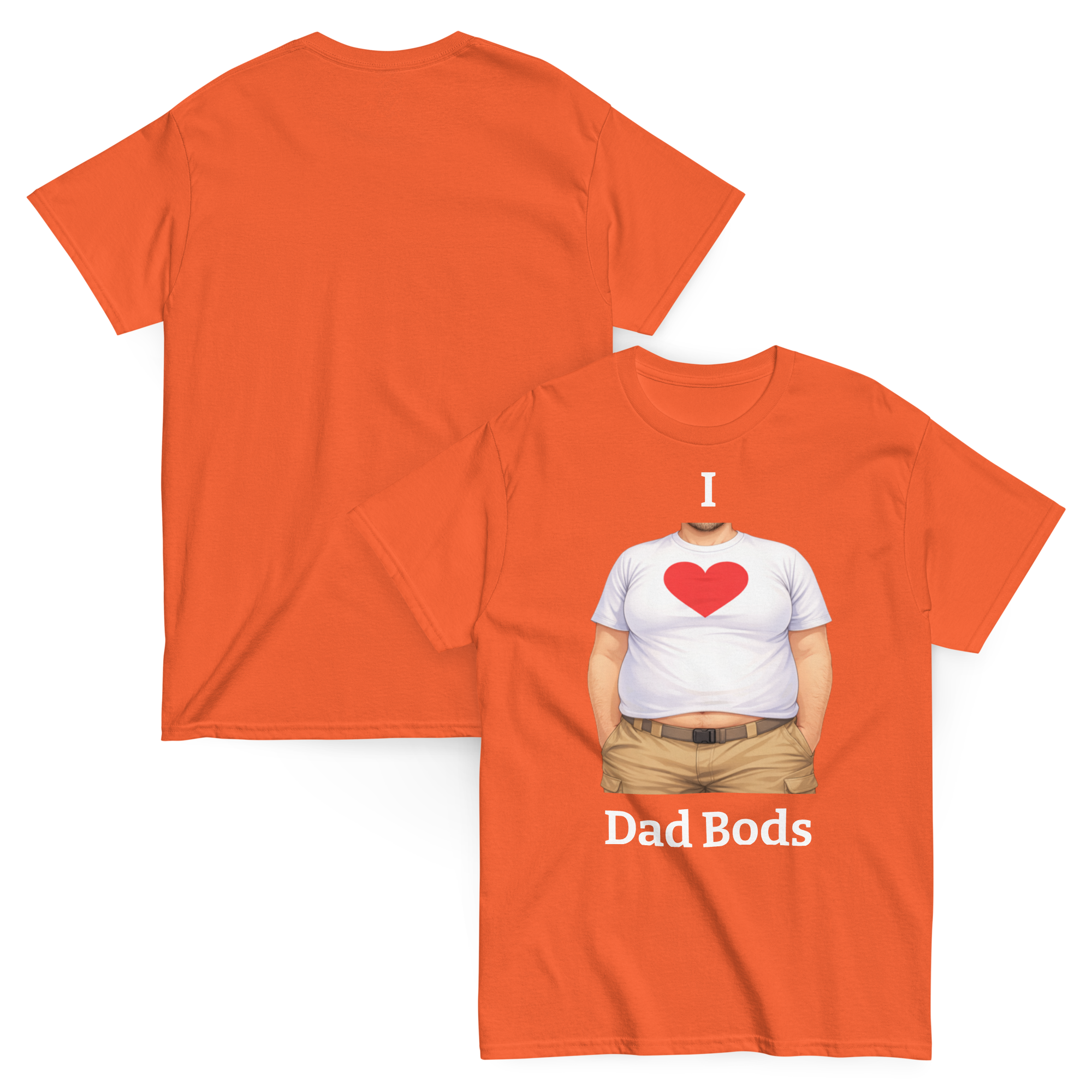 Dad Bod Lover Funny Graphic Tee