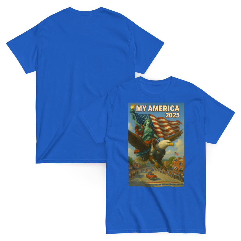 My America Graphic Funny Tee