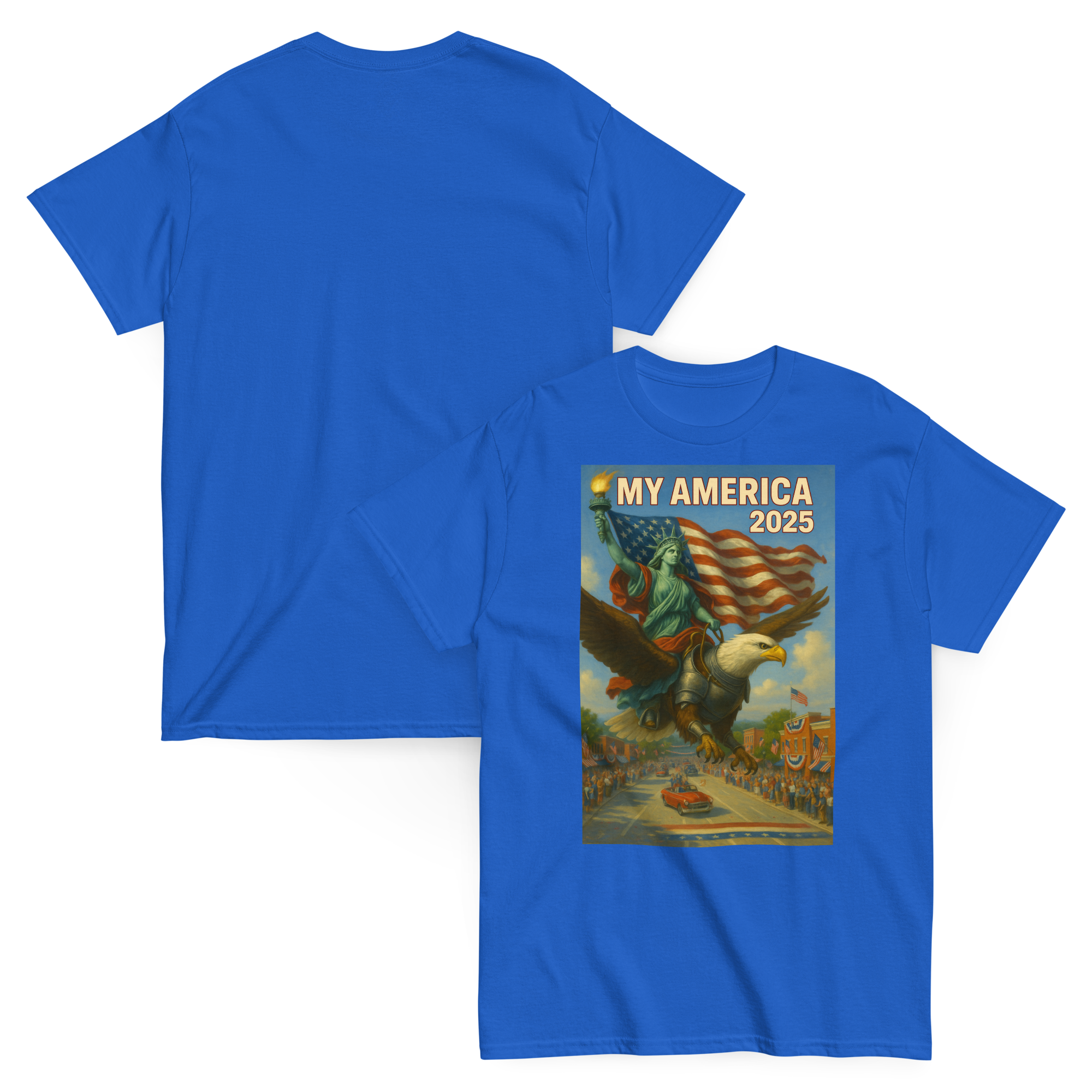 My America Graphic Funny Tee