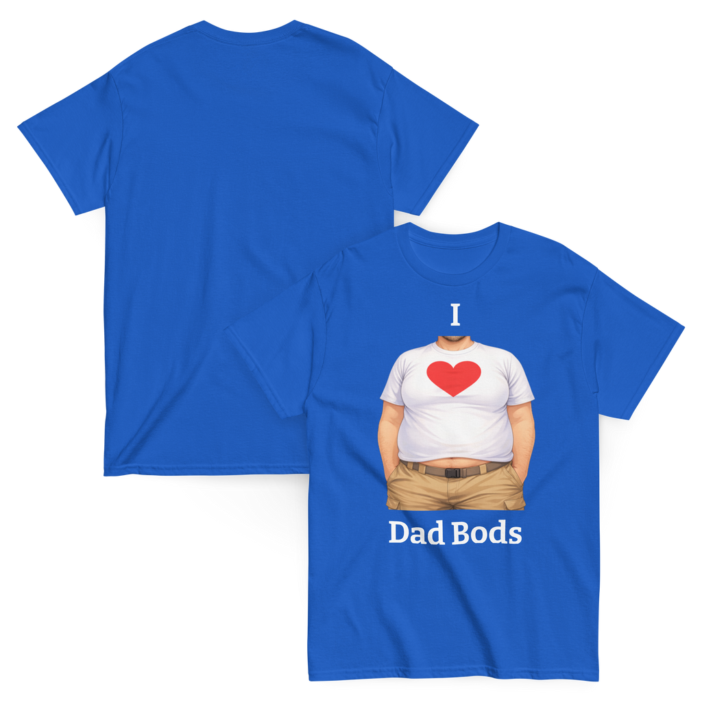 Dad Bod Lover Funny Graphic Tee