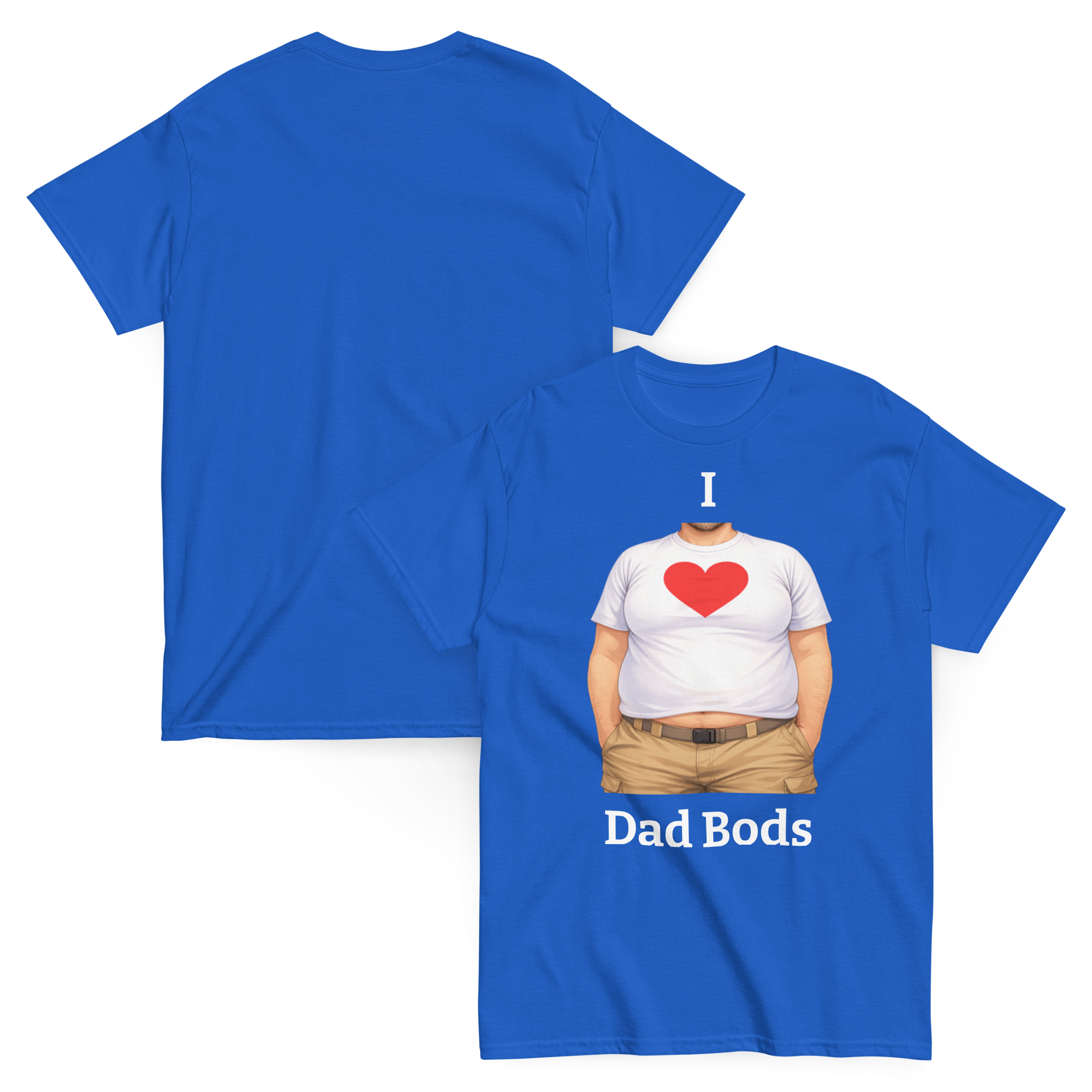 Dad Bod Lover Funny Graphic Tee