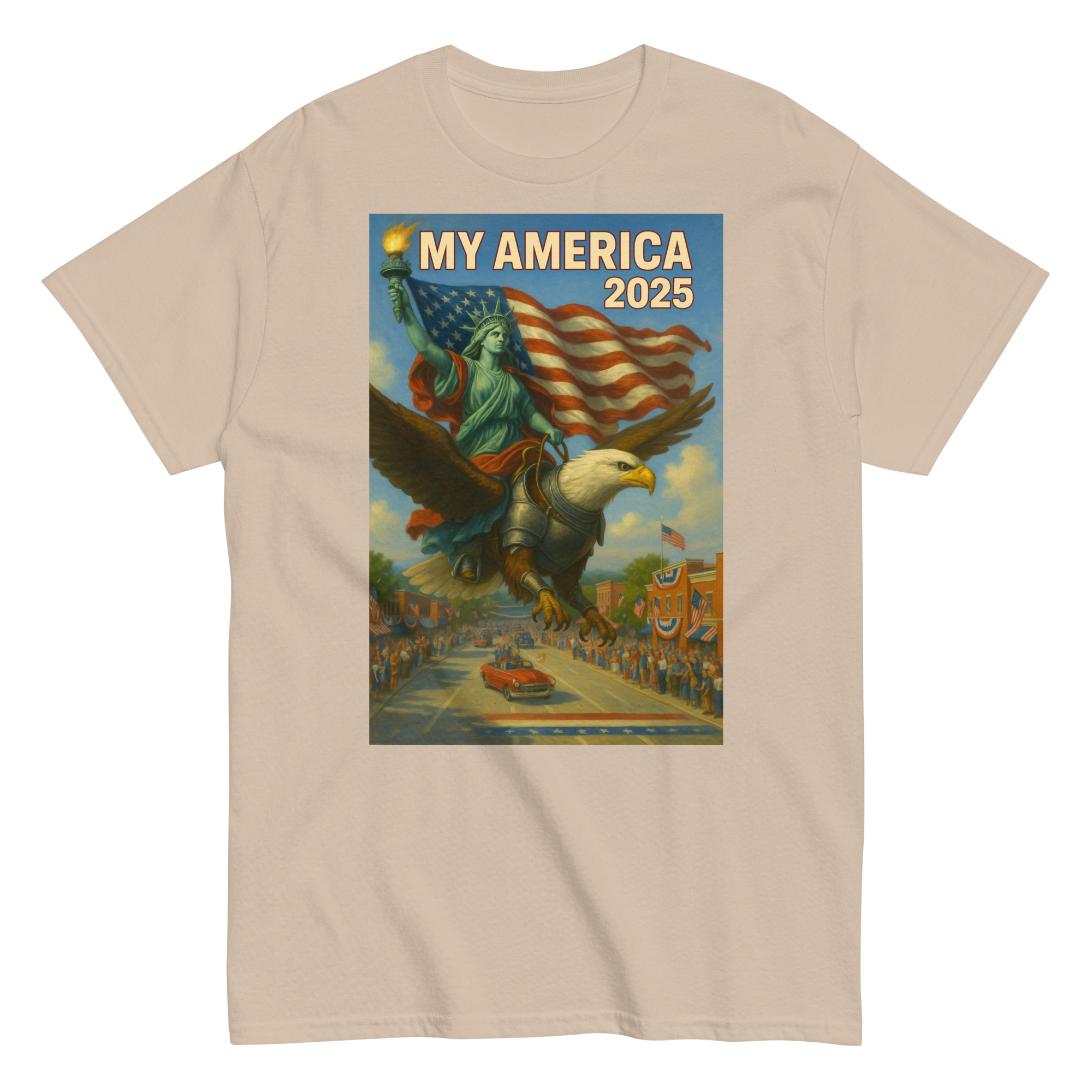 My America Graphic Funny Tee