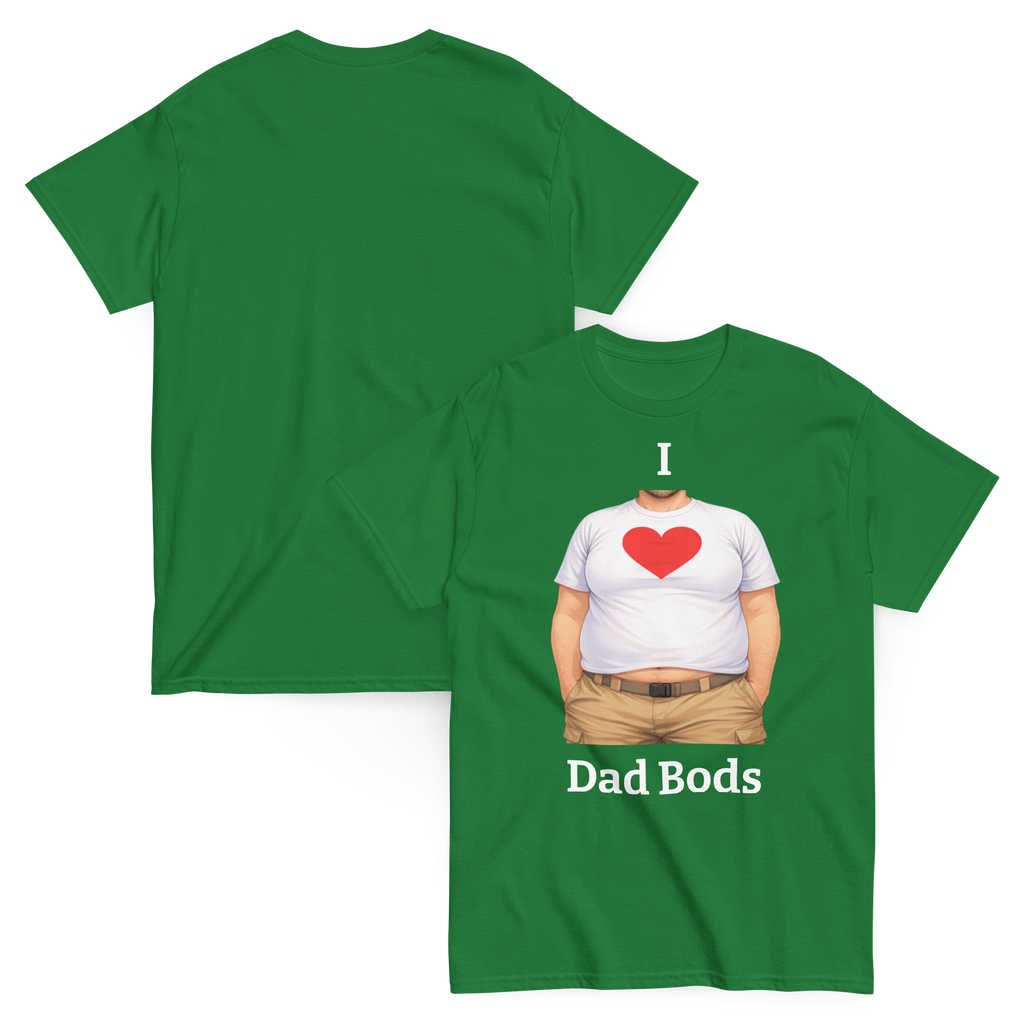 Dad Bod Lover Funny Graphic Tee