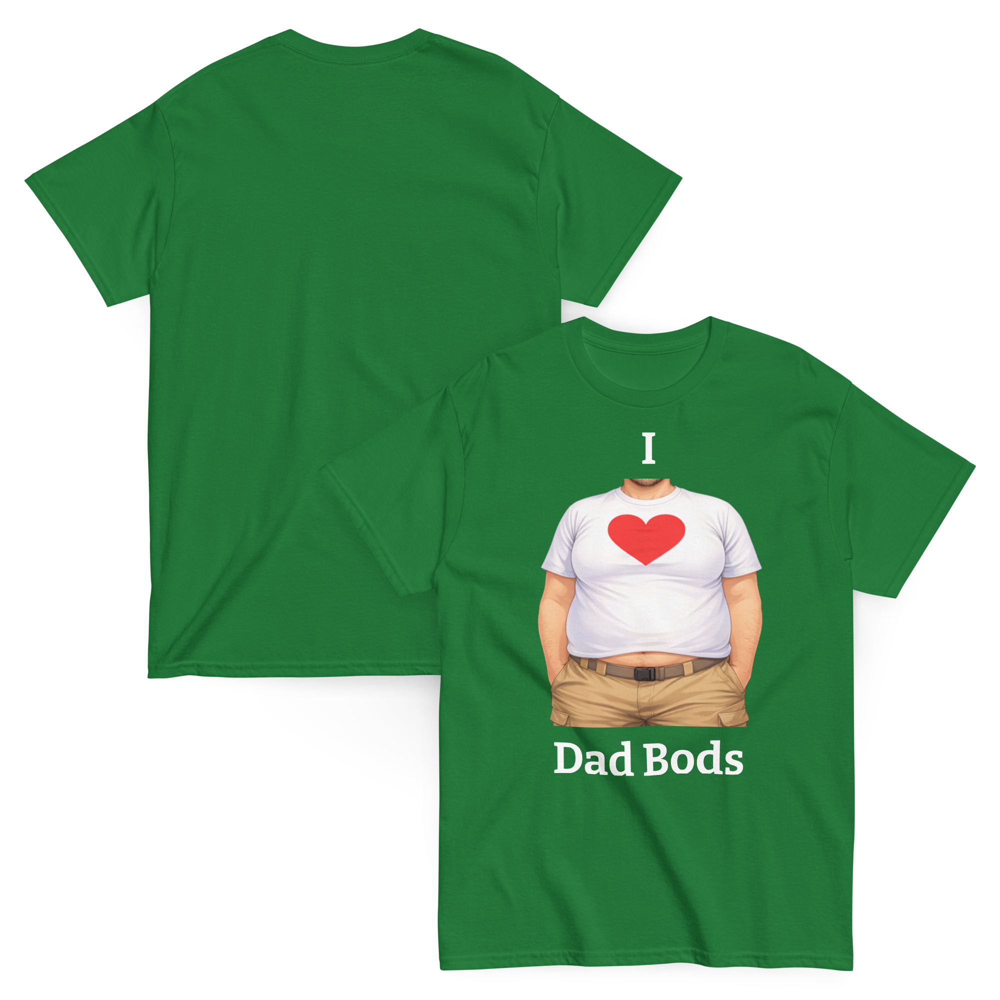 Dad Bod Lover Funny Graphic Tee